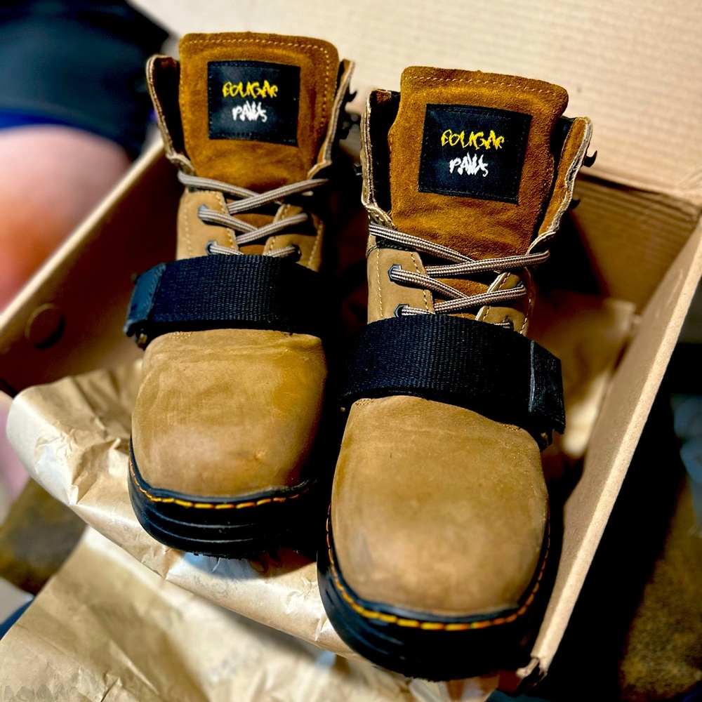 Size 12 CougarPaws Roofing Boots.